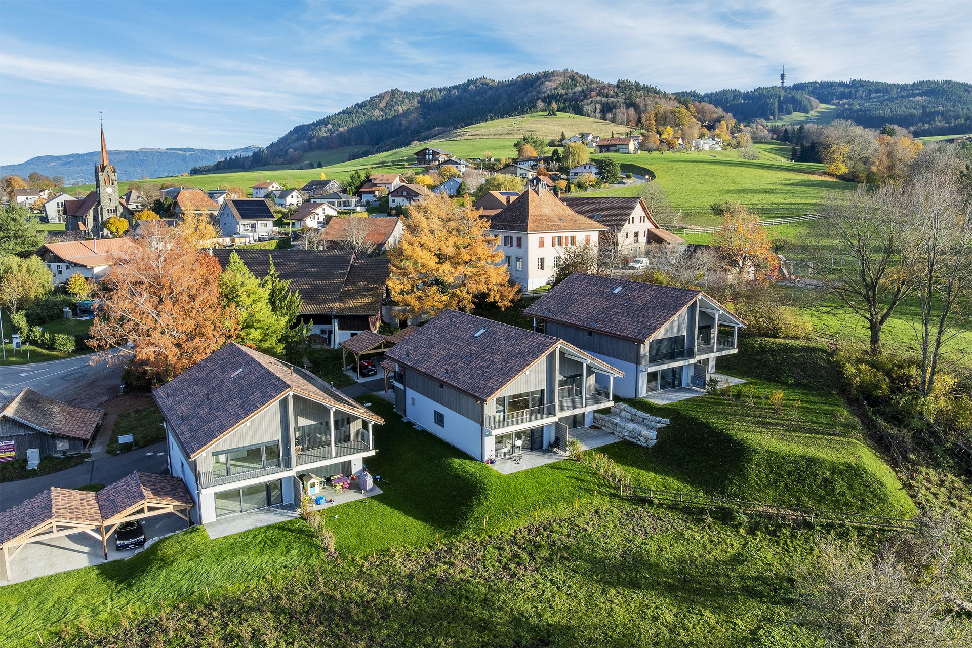 Villa jumelée neuve 3B - 4.5 pièces avec vaste jardin - Villarlod (Gibloux, FR) - photo 15